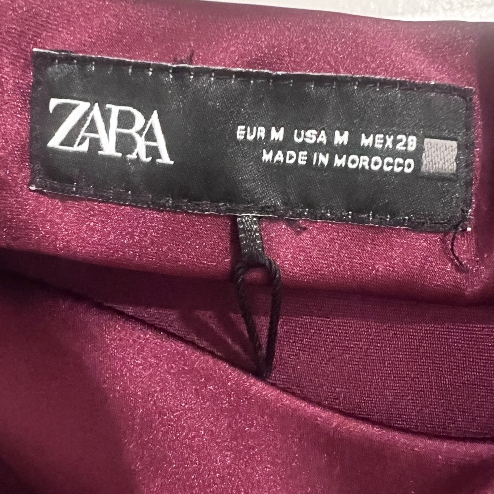 Zara Deep Burgundy Maxi Skirt - Picture 6 of 7